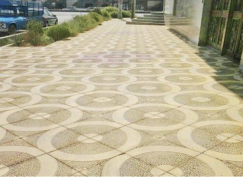 موزاییک بتنی